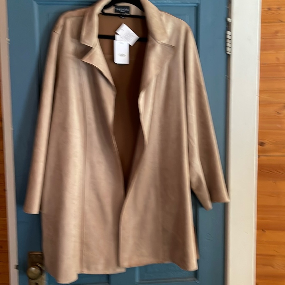 NWT Faux suede blazer/jacket